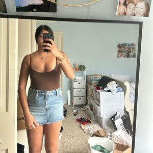 SKIMS BROWN BODYSUIT